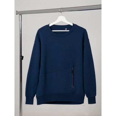 Свитшот унисекс Kosmos 2.0, темно-синий-0