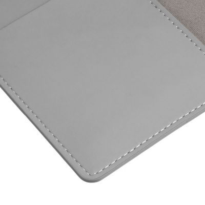 Обложка для паспорта Shall Simple, серый-3