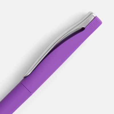 Ручка шариковая Pin Soft Touch, ver.2, фиолетовая-2