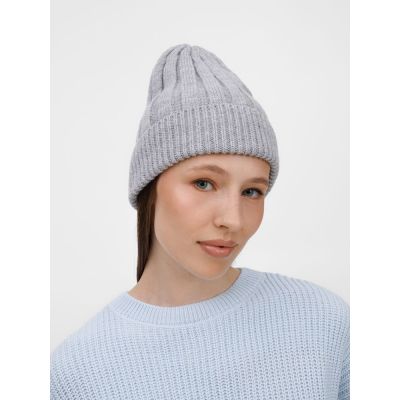 Шапка Bellish, светло-серый меланж-4
