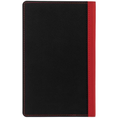 Ежедневник Nice Twice, недатированный, черный с красным-3