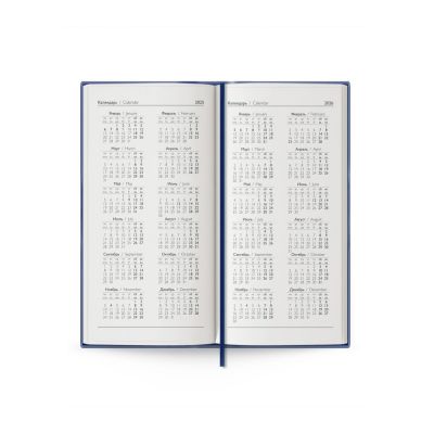 Еженедельник Baza, датированный, синий-3