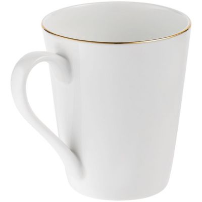 Кружка Select, белая с золотистой отводкой-1