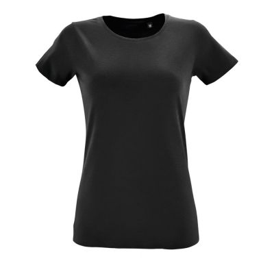 Футболка женская Regent Fit Women, черная-0