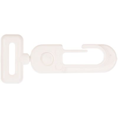 Застежка-карабин Carabine, S, белый-0