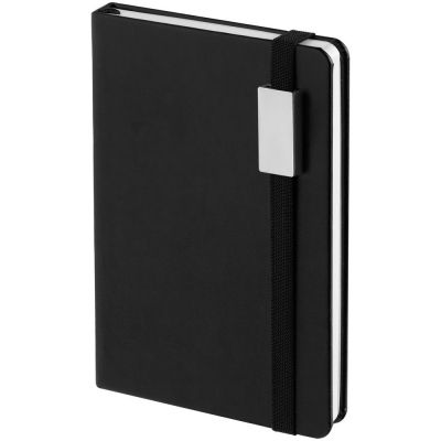 Ежедневник Replica Metal Mini, недатированный, черный-0