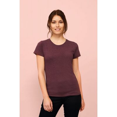 Футболка женская Regent Fit Women, серый меланж-3