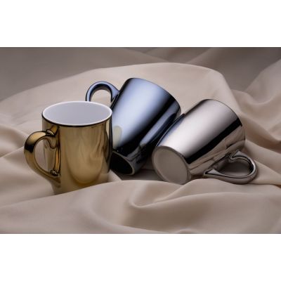 Кружка Lacerta, серебристая-2