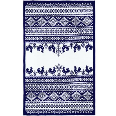 Плед на заказ Tricksy Net, 2 цвета, S, акрил-5