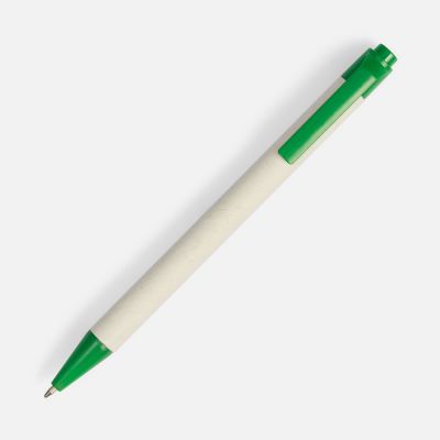 Ручка шариковая MilkMake, зеленая-1