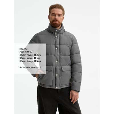 Куртка Ben Mac, серая-7
