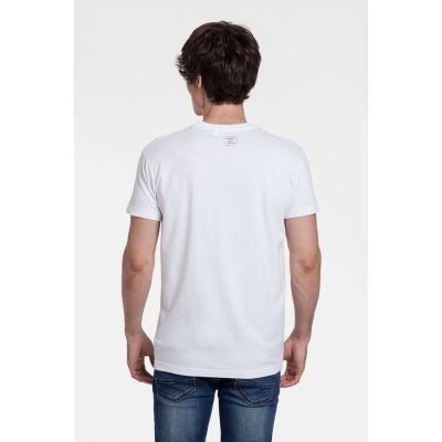 Футболка мужская приталенная «Пойду наберусь высоты», белая-4