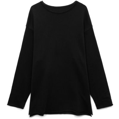 Лонгслив унисекс Siluetti Fuori, черный-0