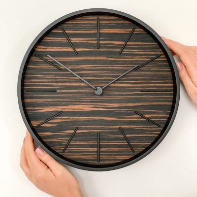 Часы настенные Bart, шпон-5