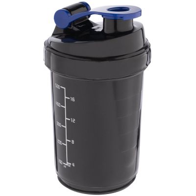 Спортивный шейкер Tonus, черно-синий-4