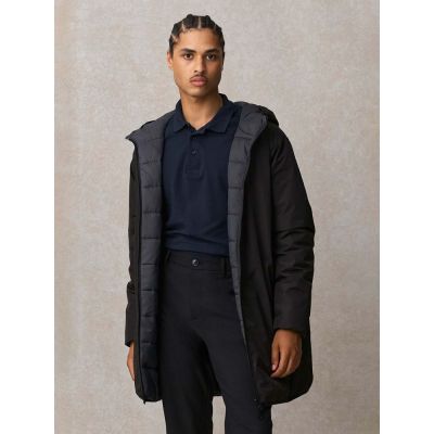 Куртка-парка унисекс Reverse, черная-6