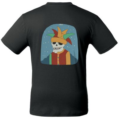 Футболка «Шут», черная-3