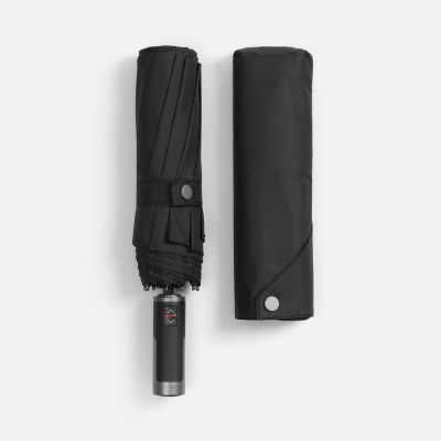 Зонт складной Regenfall, черный-4