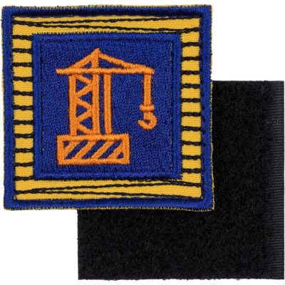 Шеврон на липучке «Башенный кран»-0