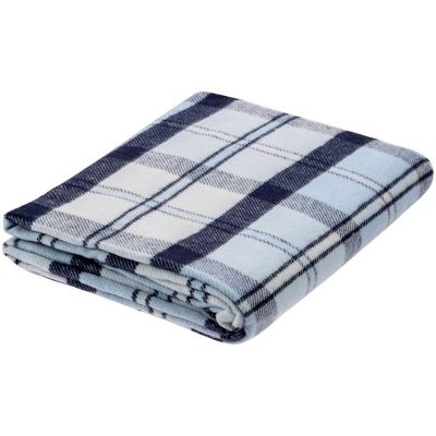 Плед London, синий-4