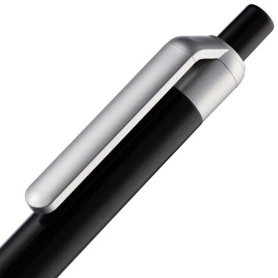 Ручка шариковая Fluent, серебристая-4