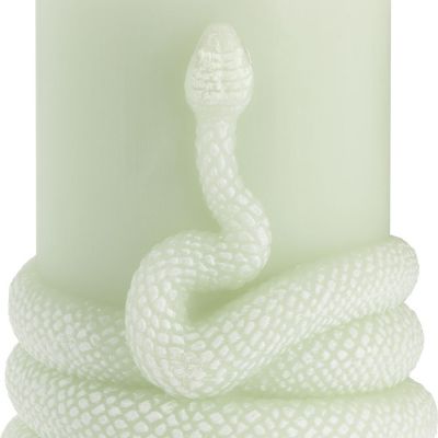 Свеча Snake Knot, зеленая-2