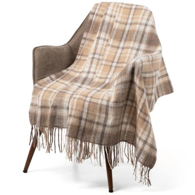 Плед «Берген», бежевый-0