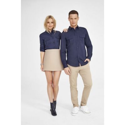 Рубашка женская Burma Women, темно-синяя-4