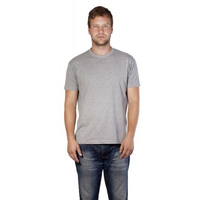 Футболка унисекс T-Bolka 160, серый меланж-2