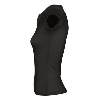 Футболка женская Mint 170, черная-2