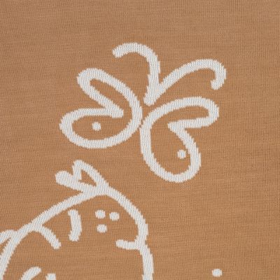 Детский плед Tender. Rabbit, песочный с белым-2