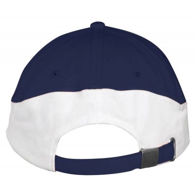 Бейсболка Booster, темно-синяя с белым-2