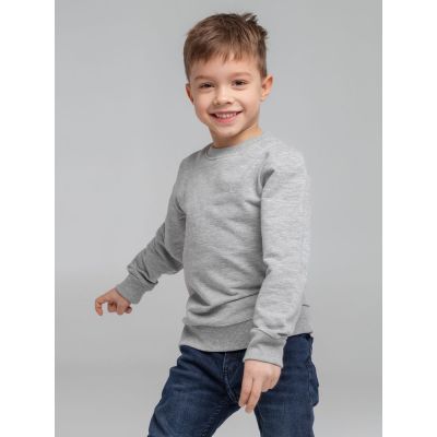 Свитшот детский Toima Kids 2.0, серый меланж-4