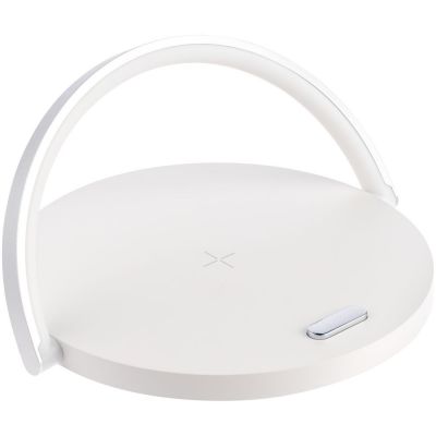 Cтанция для беспроводной зарядки с подсветкой arCharge, белая-0