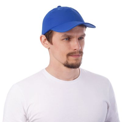 Бейсболка складная Ben Lomond, ярко-синяя-5
