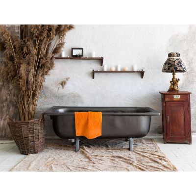 Полотенце Velin, среднее, оранжевое-4