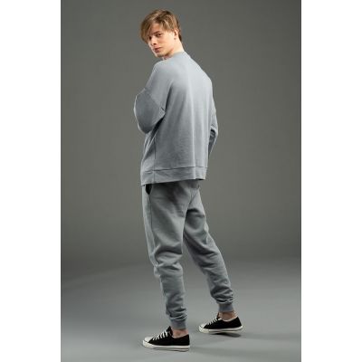 Свитшот унисекс S2, серый-1