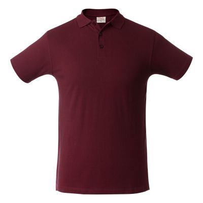 Рубашка поло мужская Surf, бордовая-0