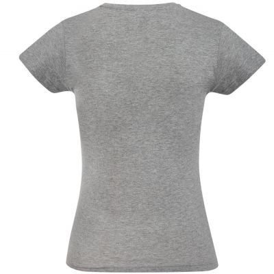 Футболка женская «Жажда жизни», серый меланж-2