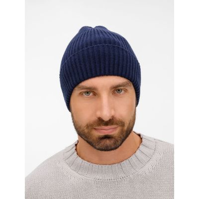 Шапка Catch Match, темно-синяя-3