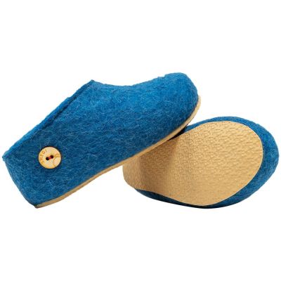 Домашние валенки Cant, синие (василек)-4