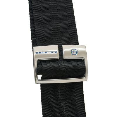 Сумка с отделением для ноутбука Piquadro Blue Square, черная-9