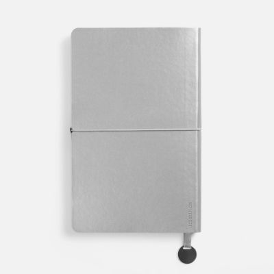 Ежедневник Waltz, недатированный, серебристый-4