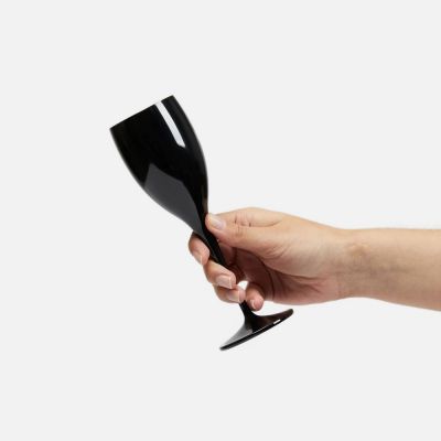 Бокал для шампанского Empresa, черный-1