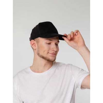 Бейсболка Standard, черная-5