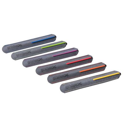 Карандаш GrafeeX в чехле, черный с фиолетовым-4