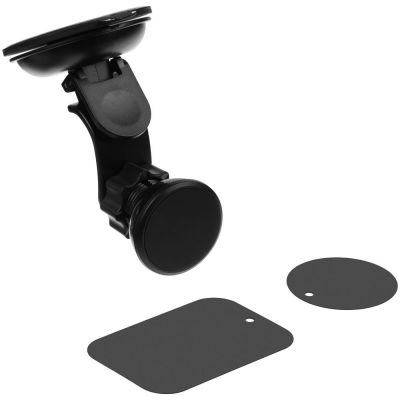 Магнитный держатель для смартфонов Winch, черный-1