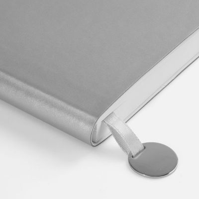 Ежедневник Waltz, недатированный, серебристый-6