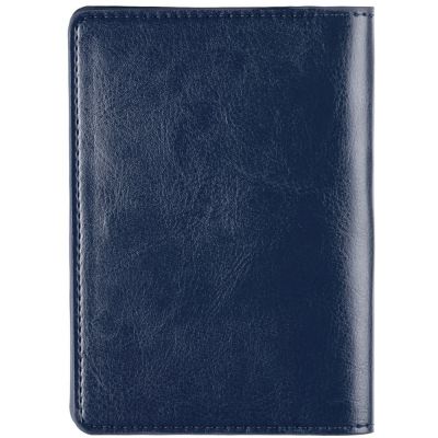 Обложка для паспорта Nebraska, синяя-1