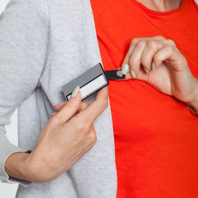 Магнитный бейдж Me Silver-3